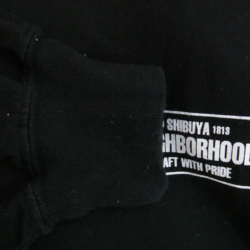 NEIGHBORHOOD ネイバーフッド 23SS 231PCNH-LT01S NH SHIBUYA.TEE 渋谷リニューアル記念 ロング スリーブ Tシャツ カットソー ブラック系 XL【中古】