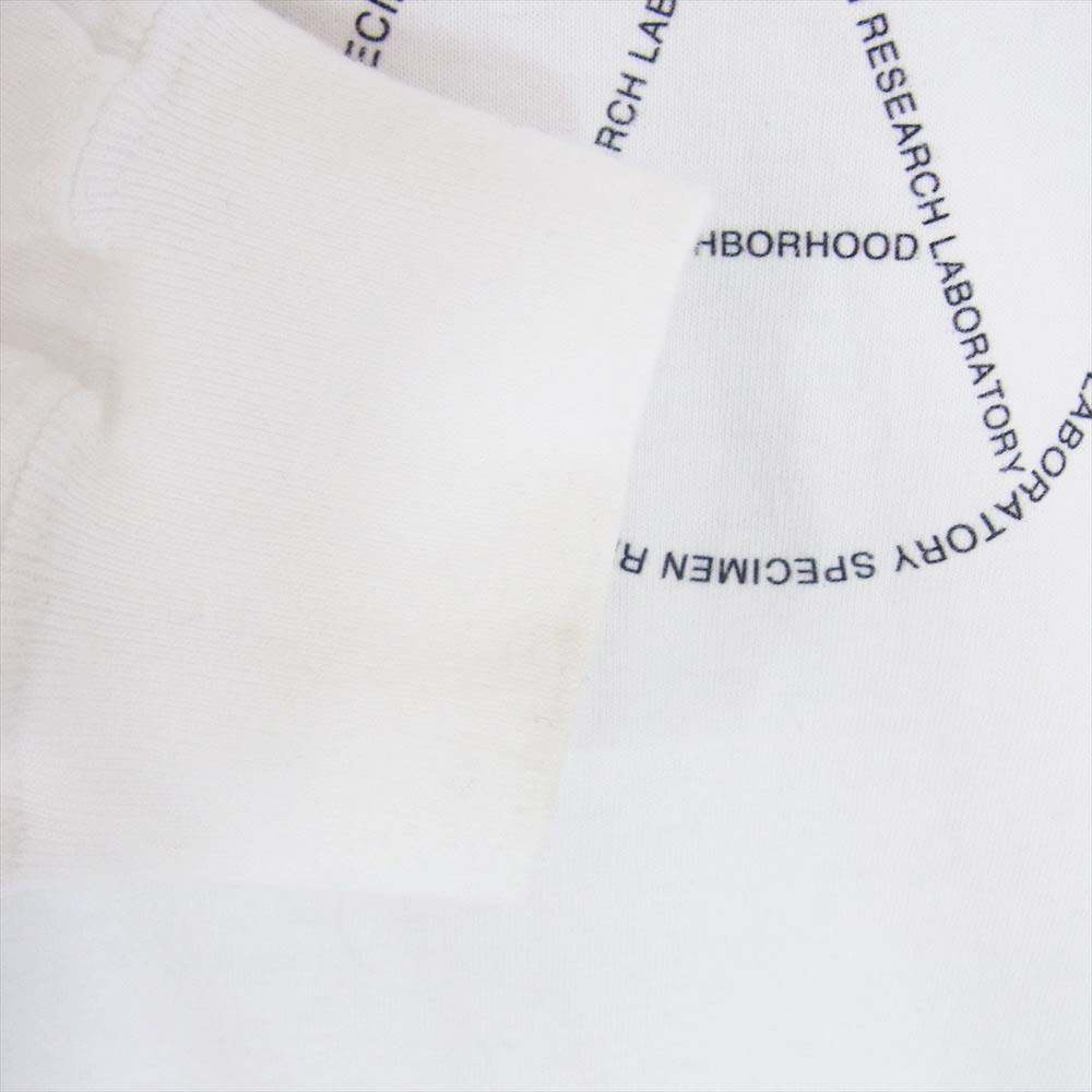 NEIGHBORHOOD ネイバーフッド 241PCNH-LT13 adenia ballyi コットン天竺 ロングスリーブ カットソー 長袖 Tシャツ ホワイト系 XL【中古】