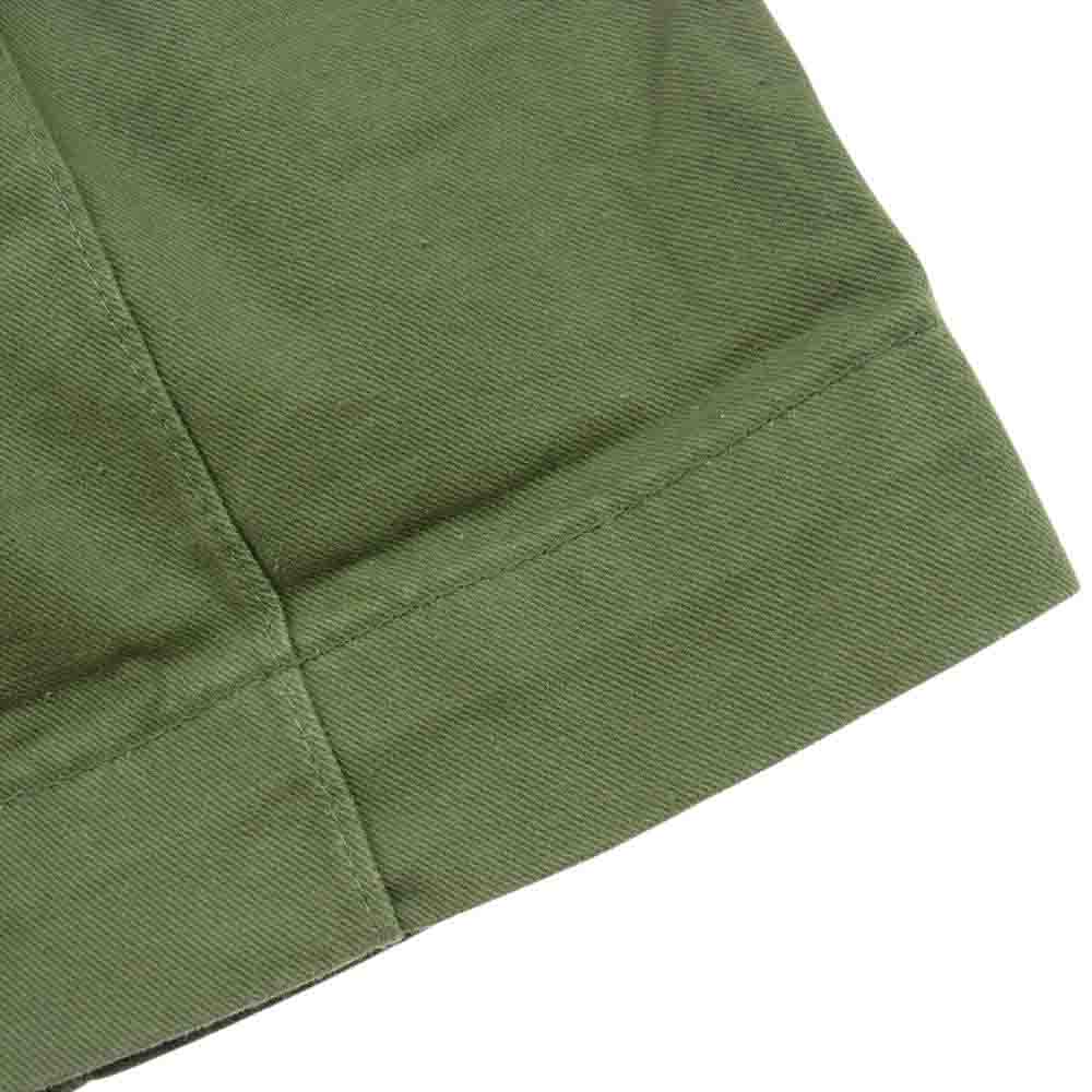 NEIGHBORHOOD ネイバーフッド 24SS 241AQNH-PTM05 PIN TUCK PANTS ネップバックチノ ピンタック パンツ カーキ系 M【中古】