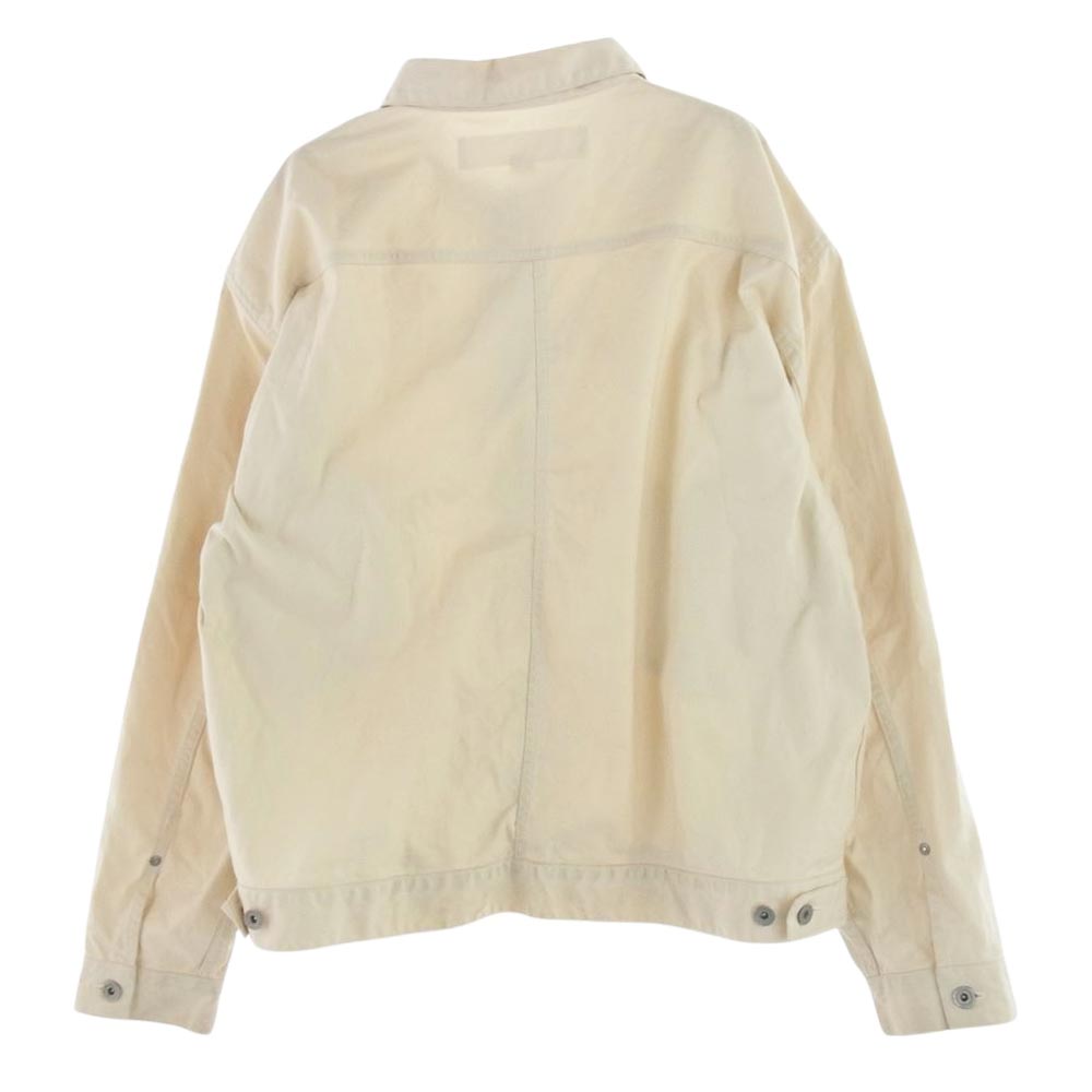 NEIGHBORHOOD ネイバーフッド 24SS 241UTNH-JKM01 BW TYPE-2 JACKET ダック生地 タイプ2 ワーク ジャケット オフホワイト系 XL【中古】