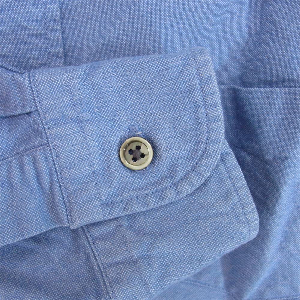 Nigel Cabourn ナイジェルケーボン 8070810001 WOMAN コットン 長袖 シャツ ブルー系 38【中古】