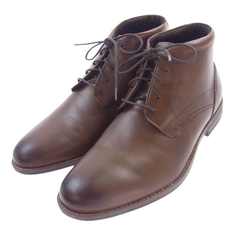 ロックポート CH2296 DUSTYN CHUKKA ダスティン チャッカ ブーツ ブラウン系 27.5cm【中古】