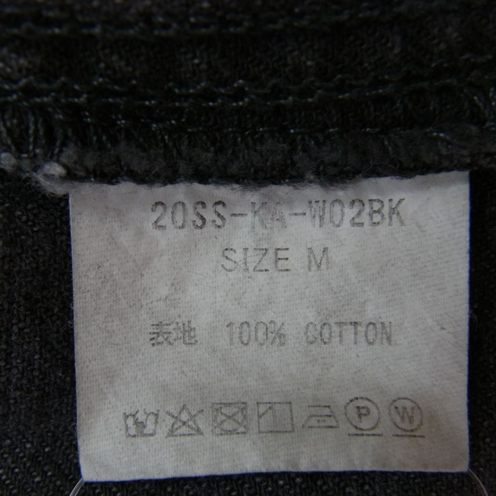 カプキ FDMTL ファンダメンタル 別注 デニム 着物 ブラック系 M【中古】