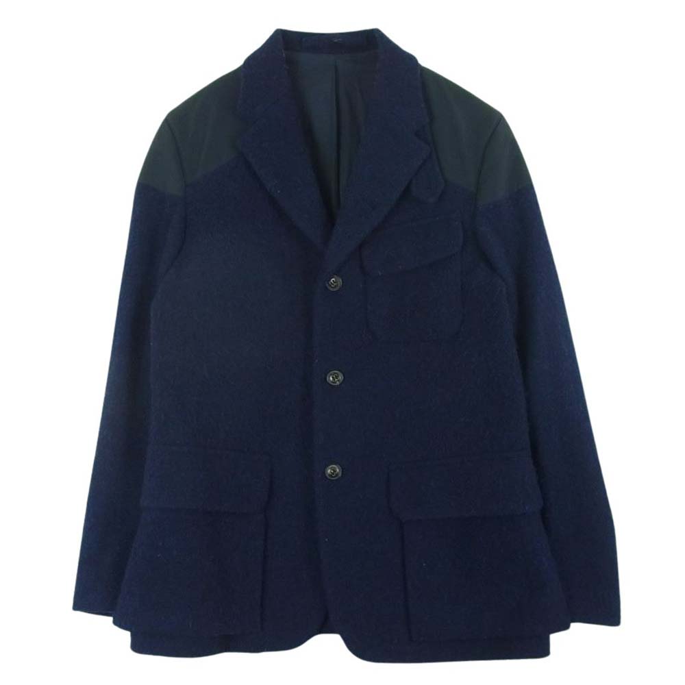 Nigel Cabourn ナイジェルケーボン NC-W13-JK-1 英国製 MALLORY JACKET ウール マロリー ジャケット ネイビー系 48【中古】