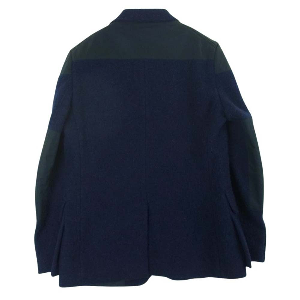 Nigel Cabourn ナイジェルケーボン NC-W13-JK-1 英国製 MALLORY JACKET ウール マロリー ジャケット ネイビー系 48【中古】