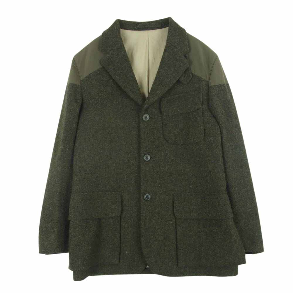 Nigel Cabourn ナイジェルケーボン 804118000 英国製 MALLORY JACKET ウール マロリー ジャケット カーキ系 48【中古】