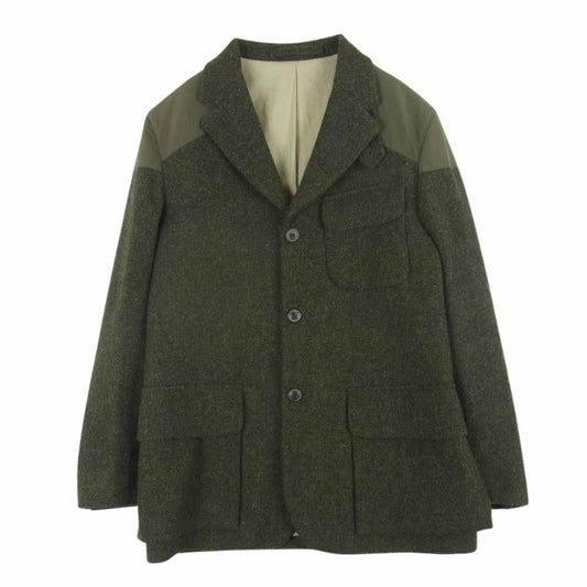 Nigel Cabourn ナイジェルケーボン 804118000 英国製 MALLORY JACKET ウール マロリー ジャケット カーキ系 48【中古】