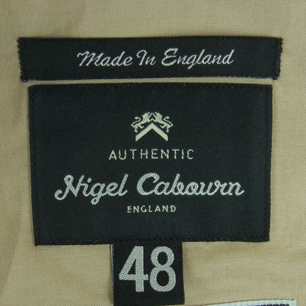 Nigel Cabourn ナイジェルケーボン 804118000 英国製 MALLORY JACKET ウール マロリー ジャケット カーキ系 48【中古】