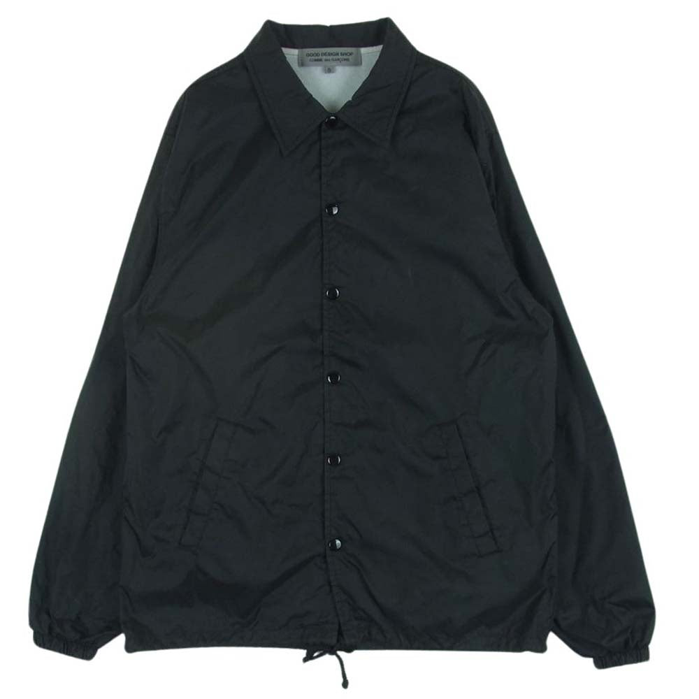 COMME des GARCONS コムデギャルソン IS-J002 GOOD DESIGN SHOP グッド デザイン ショップ GDS コーチ ジャケット ブラック系 S【中古】