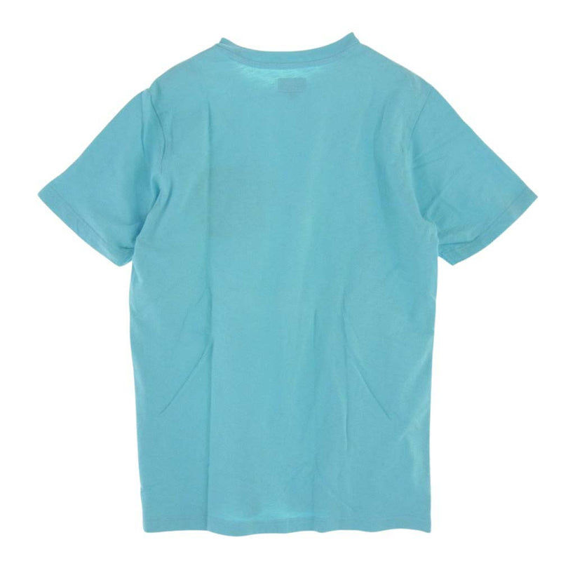 Supreme シュプリーム S/S Pocket Tee 胸ポケット クルーネック 半袖 Tシャツ カットソー 水色 ライトブルー系 M【中古】