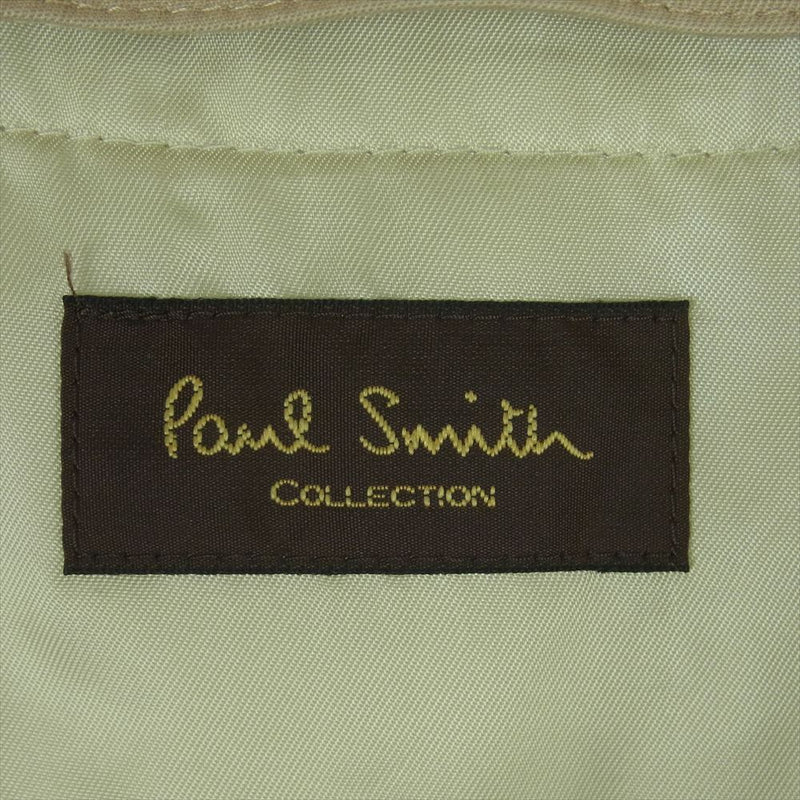 Paul Smith ポール・スミス 4122S collection コレクション COTTON STRETCH SOUTIEN COLLAR COAT コットン ストレッチ ライナー付き ステンカラー コート ベージュ系 L【中古】