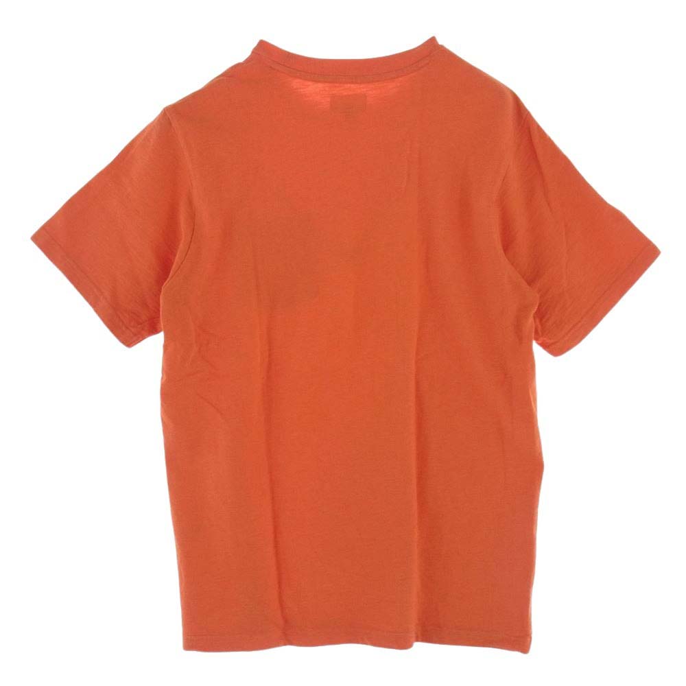 Supreme シュプリーム S/S Pocket Tee 胸ポケット クルーネック 半袖 Tシャツ カットソー オレンジ系 M【中古】