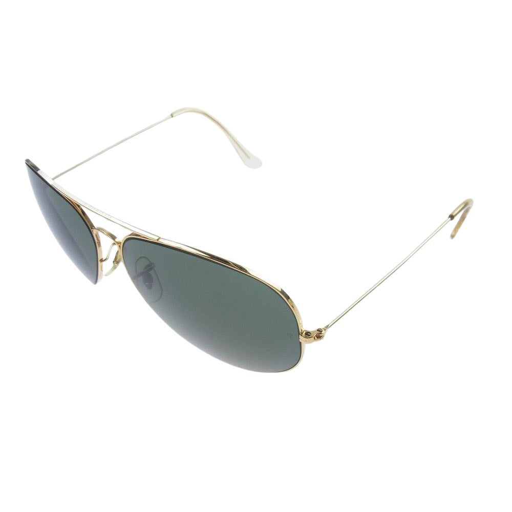 Ray-Ban レイバン RB3558 ゴールド メタル フレーム サングラス  B&L ボシュロム 刻印 フレーム：ゴールド 64□14【中古】