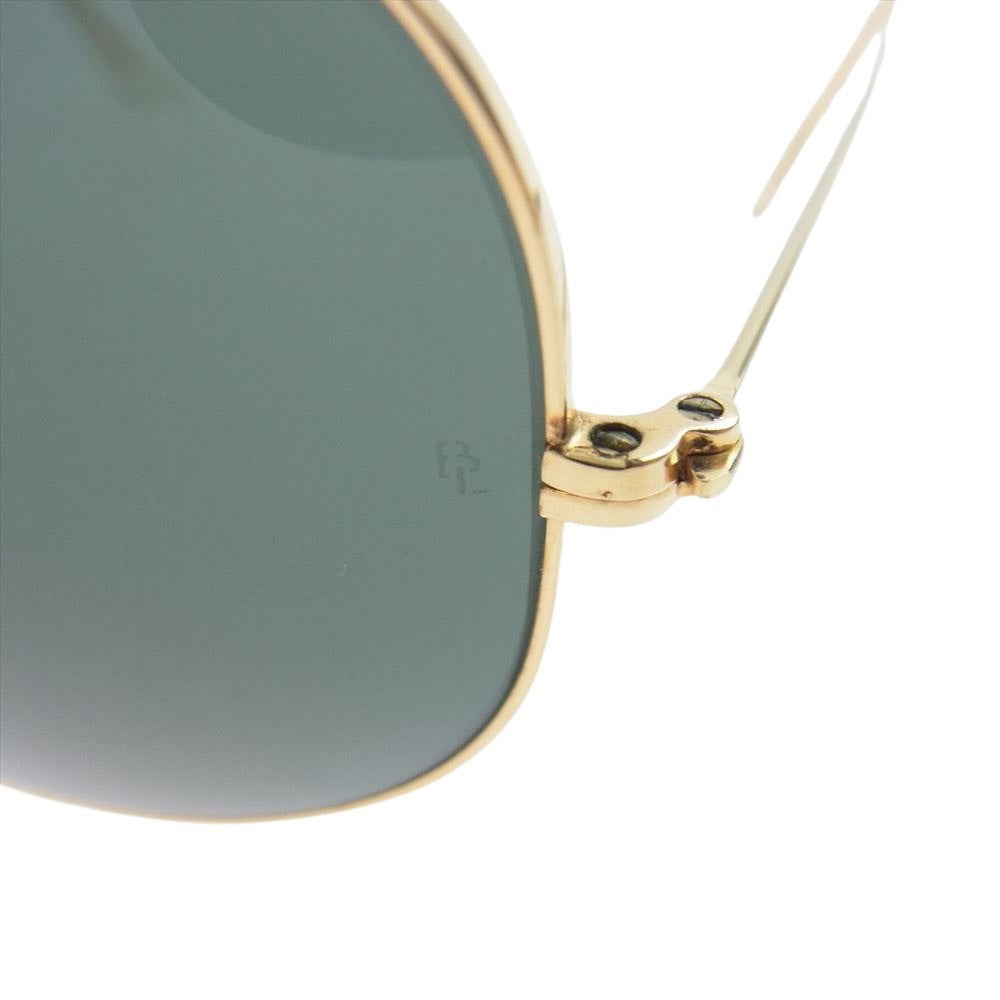 Ray-Ban レイバン RB3558 ゴールド メタル フレーム サングラス  B&L ボシュロム 刻印 フレーム：ゴールド 64□14【中古】