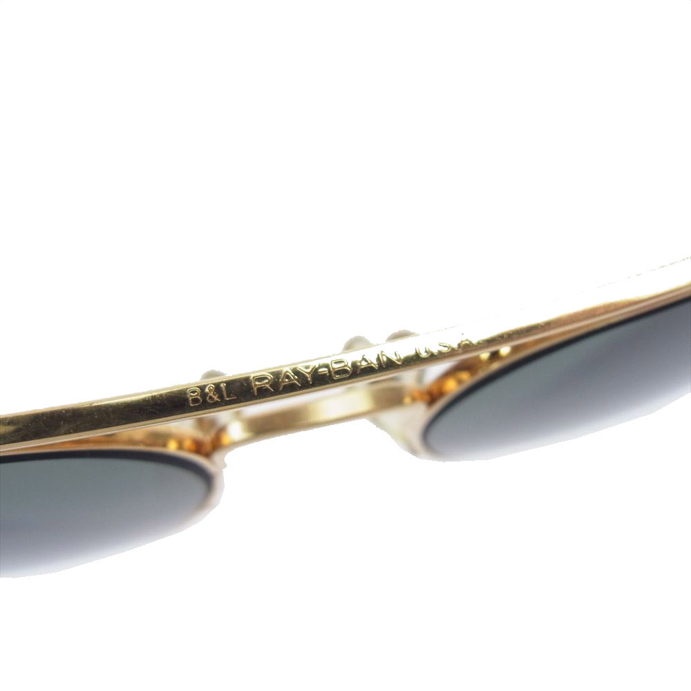 Ray-Ban レイバン RB3558 ゴールド メタル フレーム サングラス  B&L ボシュロム 刻印 フレーム：ゴールド 64□14【中古】