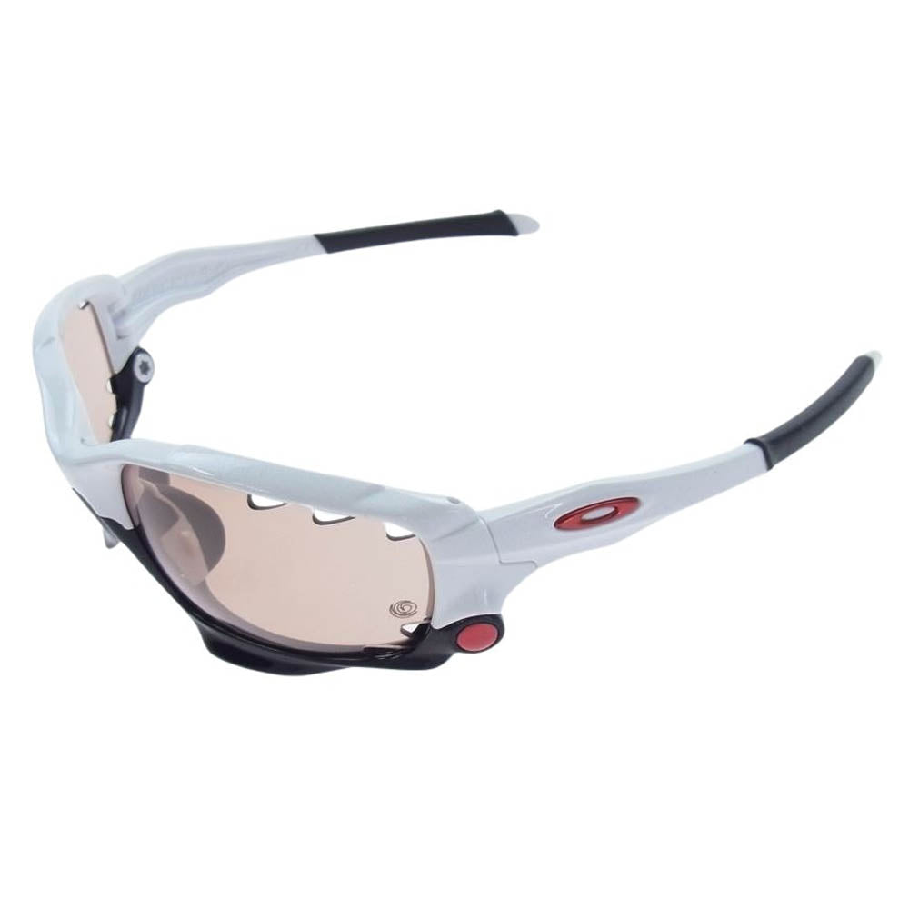 OAKLEY オークリー JAWBONE ジョウボーン 調光レンズ サングラス アイウェア フレーム：ホワイト、ブラック【中古】