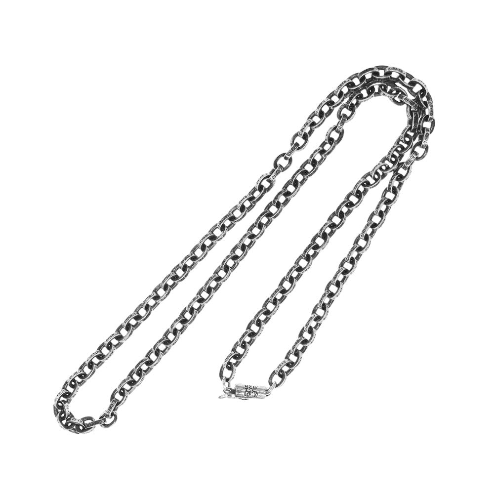 CHROME HEARTS クロムハーツ（原本無） PAPER CHAIN R20inch ペーパー チェーン 20インチ ネックレス シルバー系【中古】