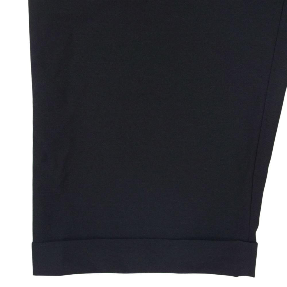 Mando マンド 24SS 24298-002 ポリエステル 2プリーツ テーパード パンツ ボトム ブラック系 II【中古】