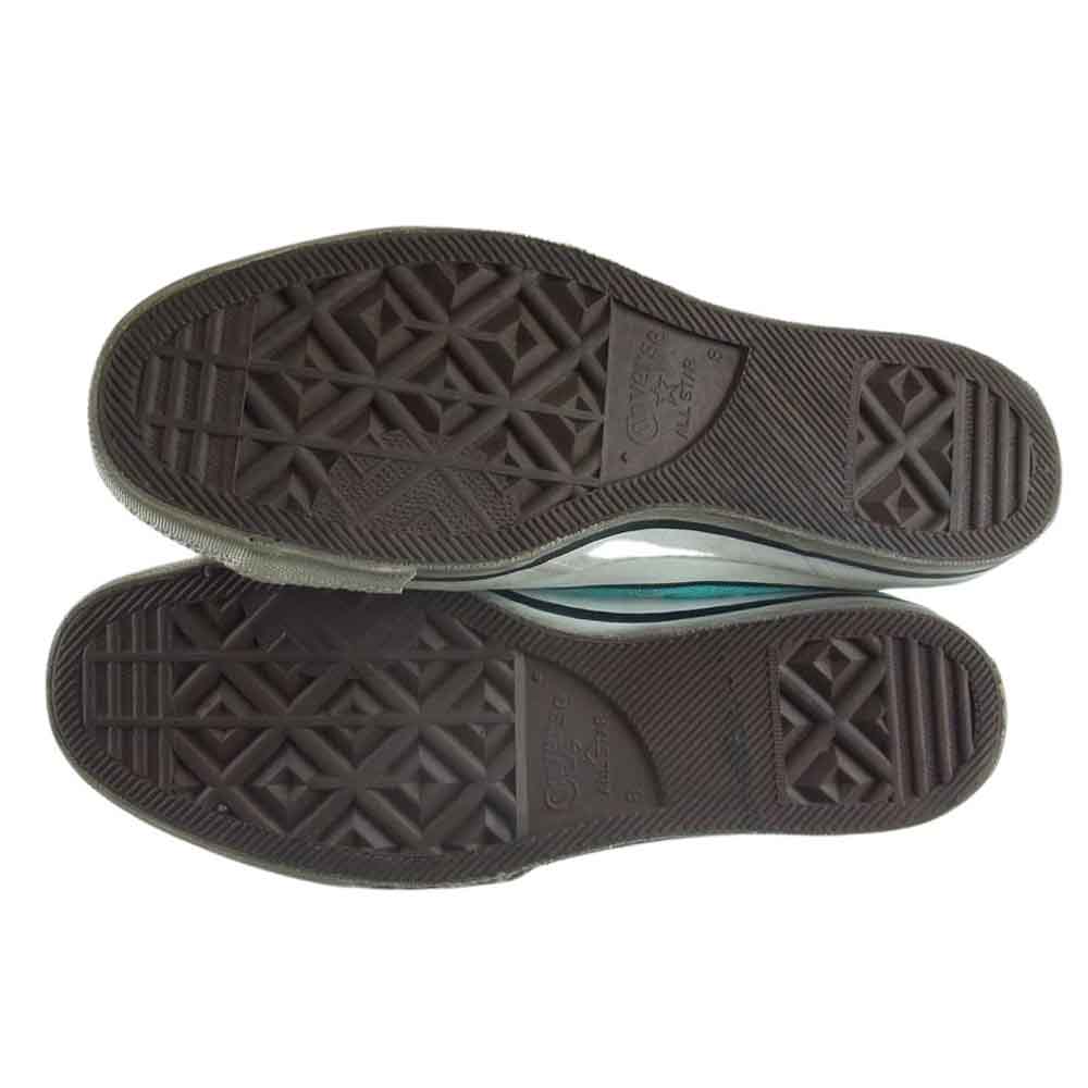 CONVERSE コンバース ヴィンテージ 80s USA製 銀箱 ALL STAR TURQUOISE HI オールスター ハイ ターコイズブルー系 US8【中古】