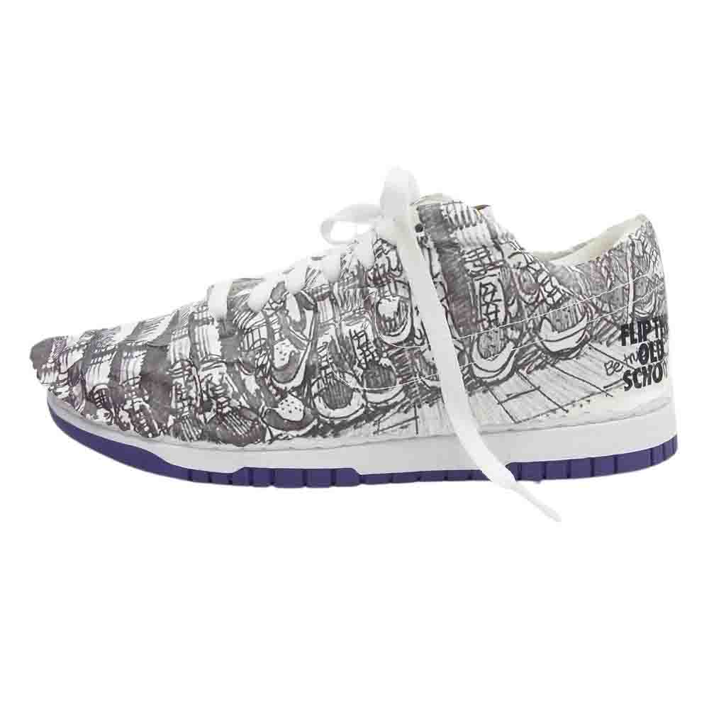 NIKE ナイキ DJ4636-100 WMNS Dunk Low ウィンメンズ ダンクロー Made You Look メイド ユー ルック ローカット スニーカー ホワイト系 パープル系 24cm【新古品】【未使用】【中古】