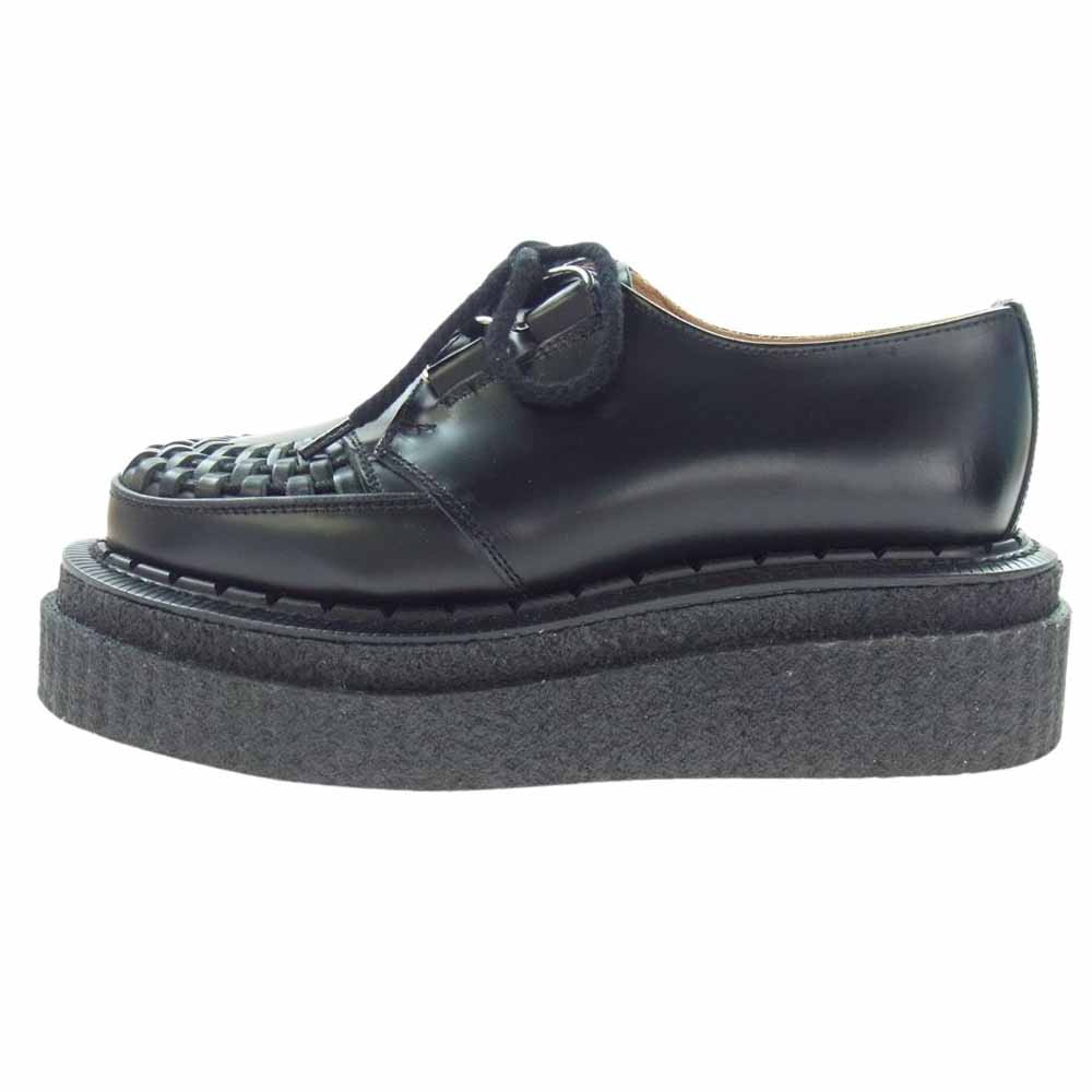 Sacai サカイ × GEORGE COX 21-05763 Double Sole Hamilton ダブルソール ハミルトン クリーパー シューズ  ブラック系 3【中古】