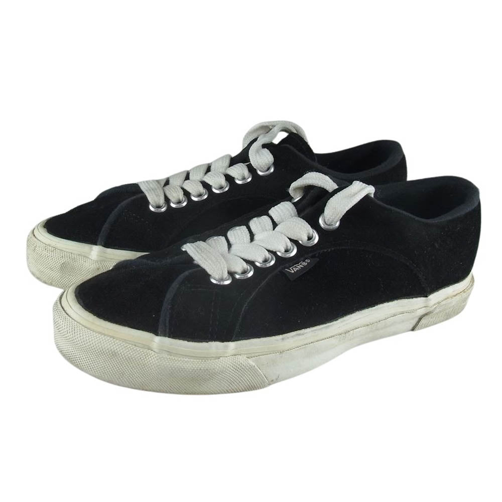 VANS バンズ ヴィンテージ USA製 90s LAMPIN ランピン ローカット スニーカー  ブラック系 26.5cm【中古】