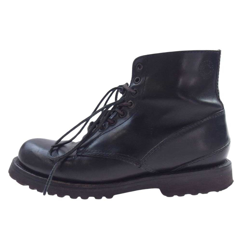 BUTTERO ブッテロ レザー レースアップ ブーツ ブラック系【中古】