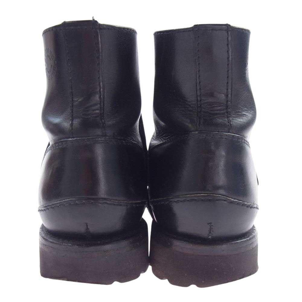BUTTERO ブッテロ レザー レースアップ ブーツ ブラック系【中古】