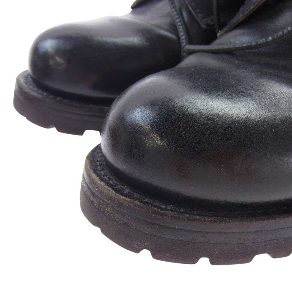 BUTTERO ブッテロ レザー レースアップ ブーツ ブラック系【中古】