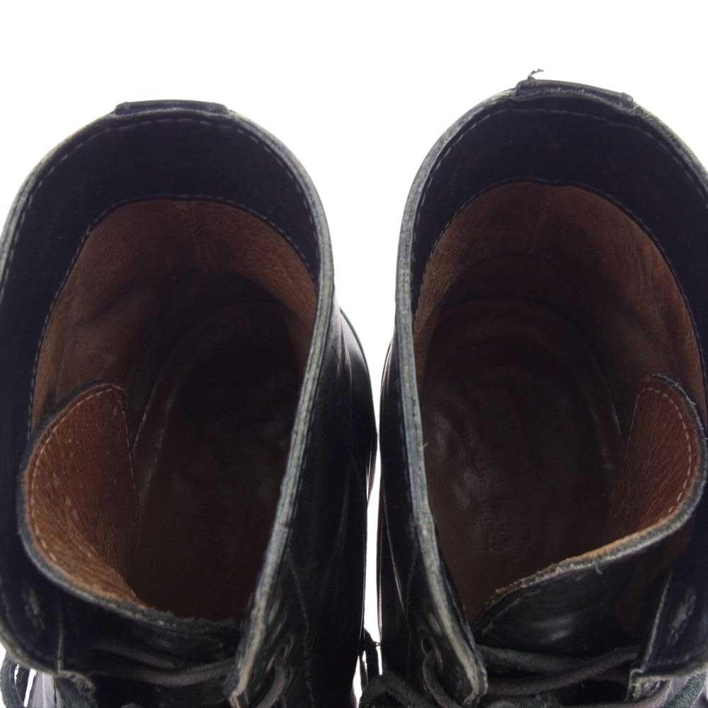 BUTTERO ブッテロ レザー レースアップ ブーツ ブラック系【中古】