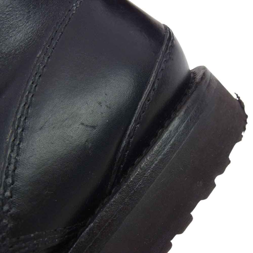 BUTTERO ブッテロ レザー レースアップ ブーツ ブラック系【中古】