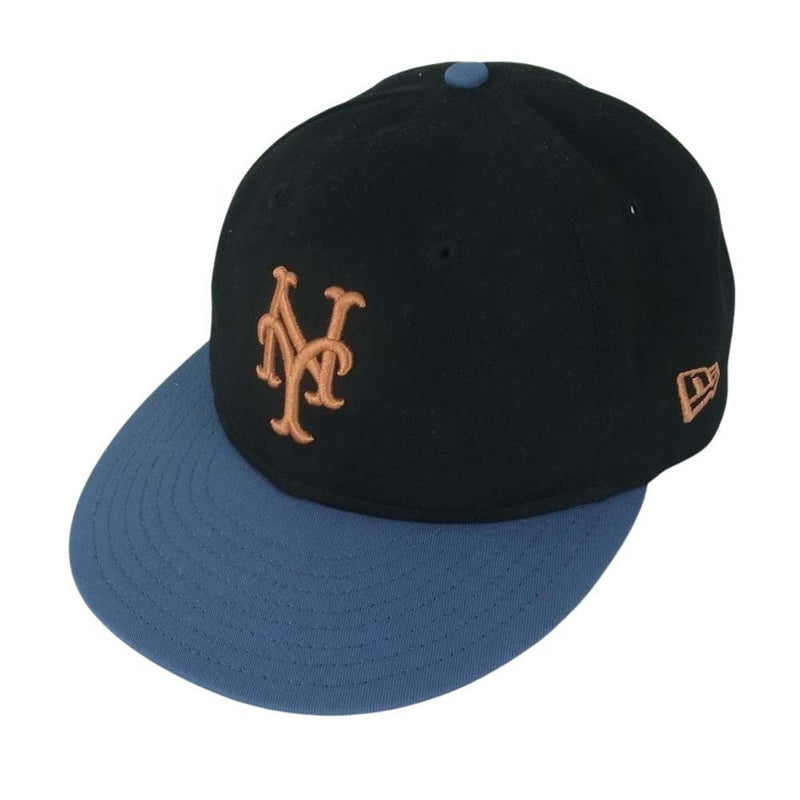 NEW ERA ニューエラ NEW YORK GIANTS ニューヨーク ジャイアンツ キャップ ブラック系 ネイビー系【中古】