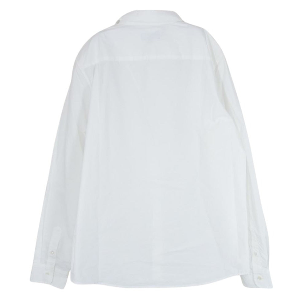 A.P.C. アーペーセー 25082-1-70101 Regular Collar Shirt レギュラーカラーシャツ 長袖シャツ ホワイト系 S【中古】