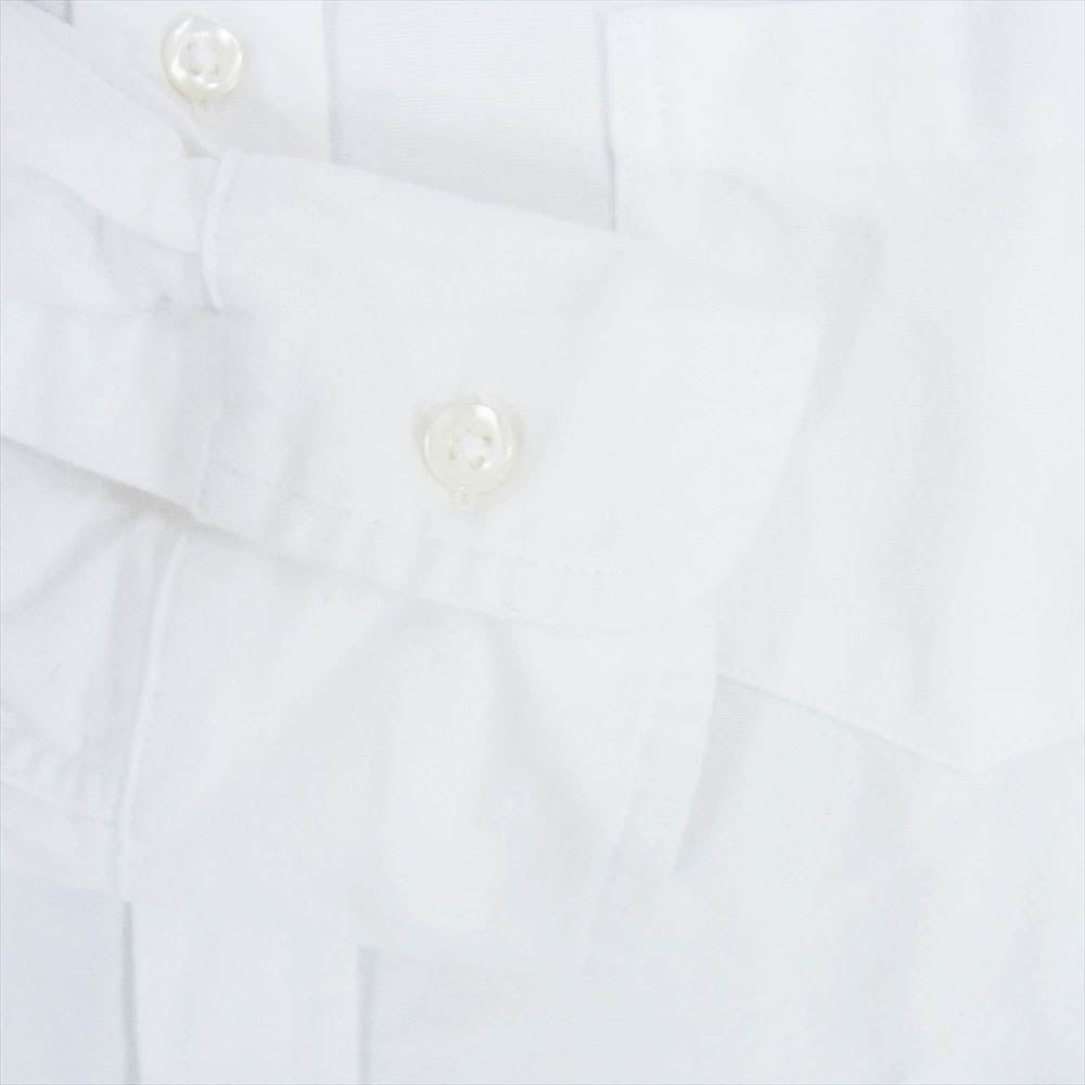 フランク&アイリーン USA製 LUKE ルーク 起毛コットン シャツ ホワイト系 XS【中古】