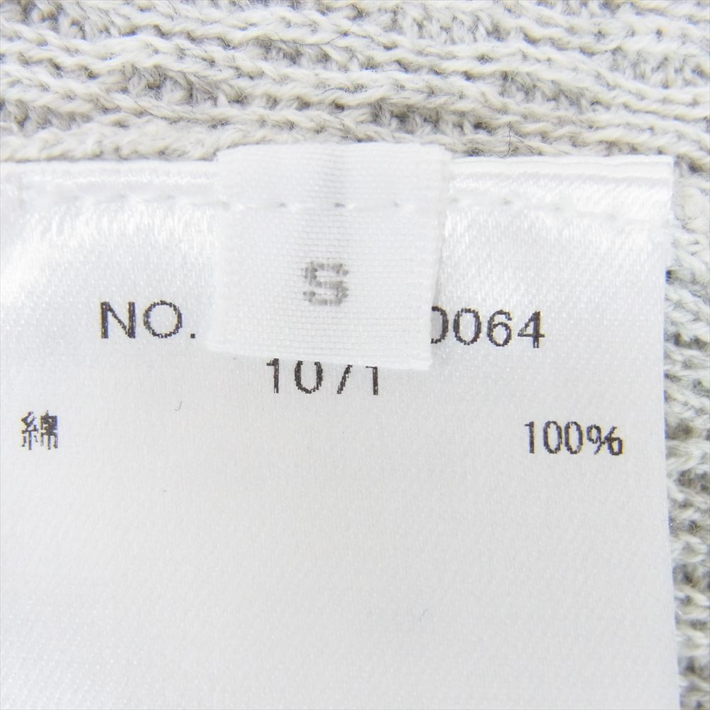 Ron Herman ロンハーマン 19SS 2920800064 ラグラン サーマル ニット 長袖 グレー系 S【中古】