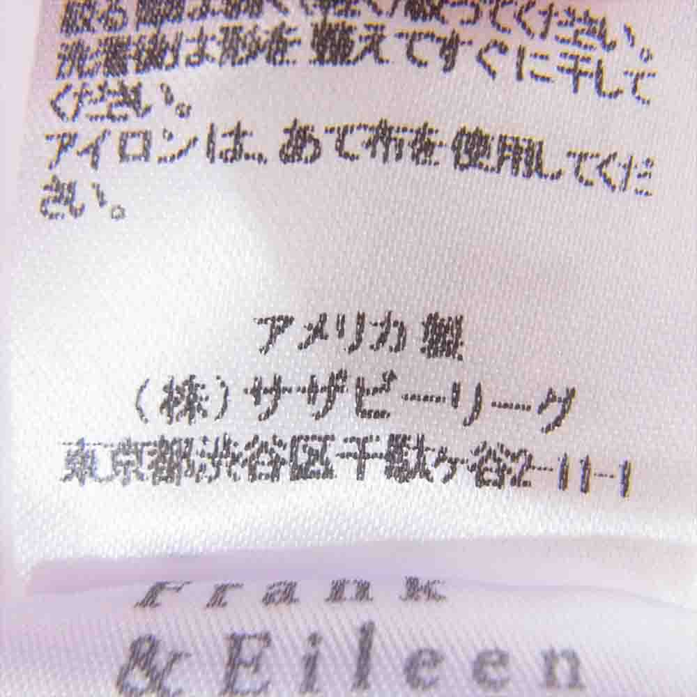 フランク&アイリーン 9920700027 USA製 LUKE Denim WD ルーク ホワイト デニム シャツ  ホワイト系 XS【美品】【中古】