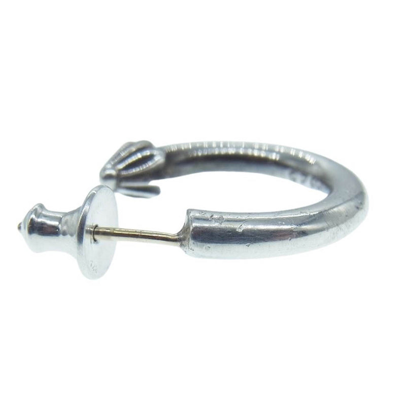 CHROME HEARTS クロムハーツ（原本無） HOOP PLAIN プレーンフープ ピアス シルバー系【中古】