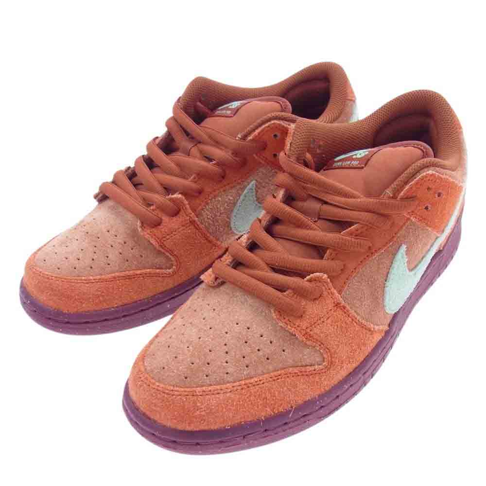 NIKE ナイキ DV5429-601 SB Dunk Low Pro PRM Mystic Red and Rosewood ダンク ロー プロ スニーカー レッド系 エンジ系 28cm【美品】【中古】