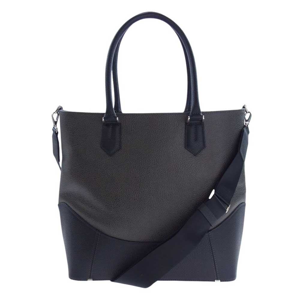 ファイブウッズ GLAZE グレイズ 2WAY トートバッグ グレー系 ブラック系【極上美品】【中古】