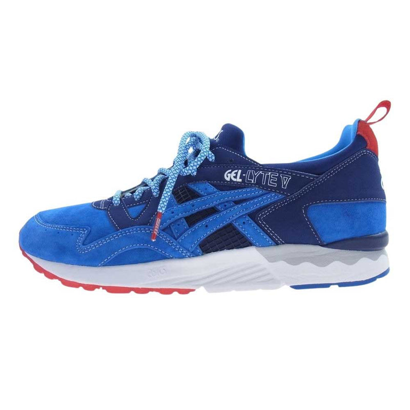 asics アシックス TQ6J4J5042 Mita Sneakers GEL-LYTE V TRICO ミタスニーカーズ 別注 ランニングシューズ スニーカー ブルー系 28.5cm【極上美品】【中古】