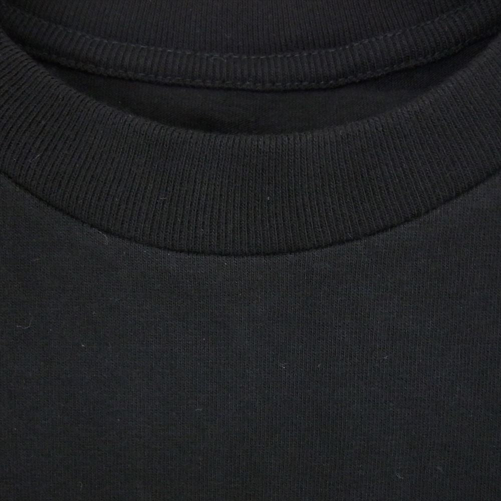 シークエル 22AW SQ-22AW-ST-12 ロゴ プリント 半袖 カットソー ブラック系 XL【中古】