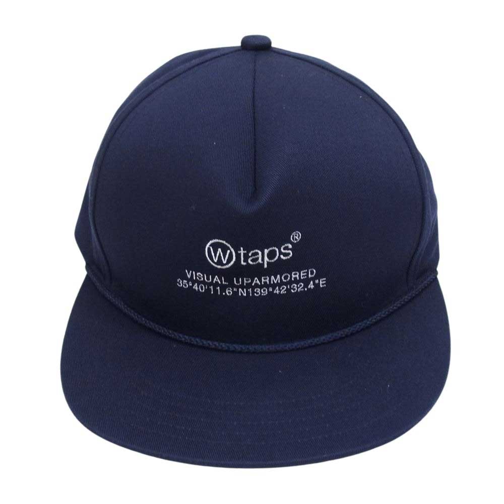 WTAPS ダブルタップス 21SS 211HCDT-HT10 MILITIA CAP トラッカー キャップ ネイビー系 X00 【中古】