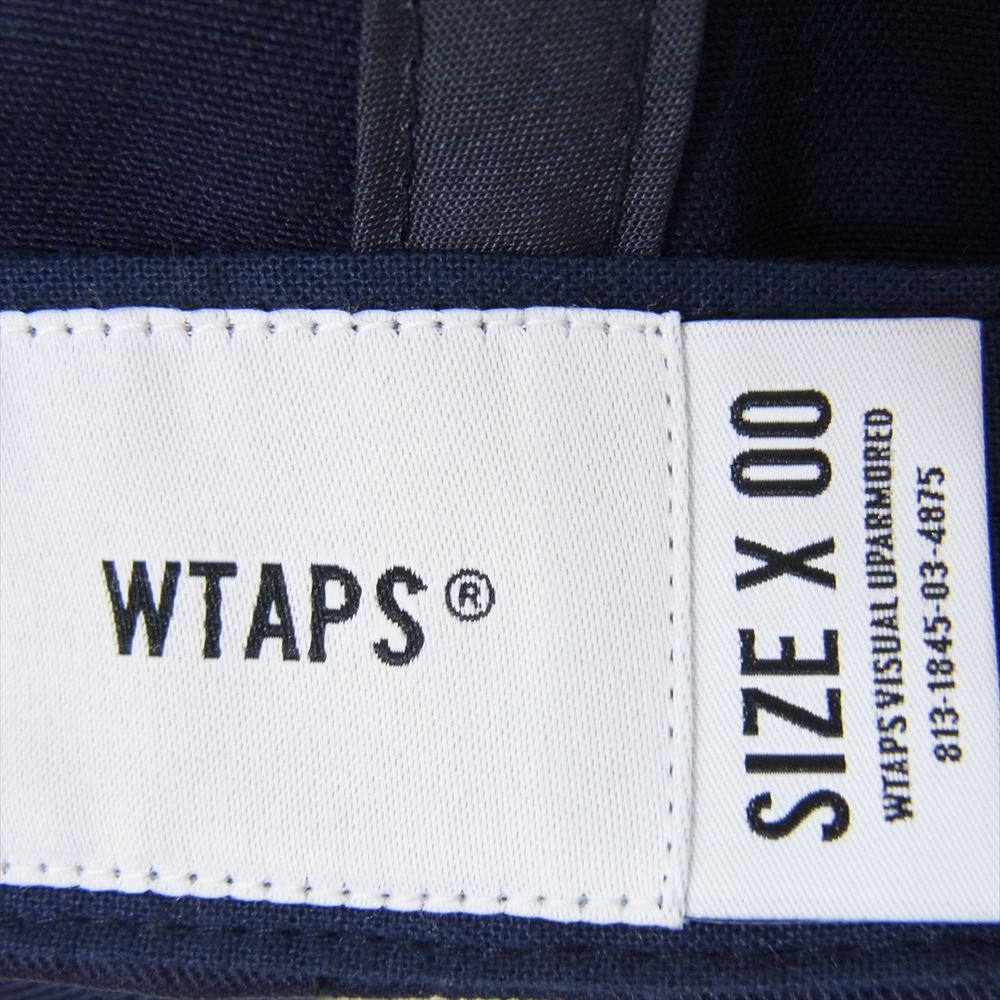 WTAPS ダブルタップス 21SS 211HCDT-HT10 MILITIA CAP トラッカー キャップ ネイビー系 X00 【中古】