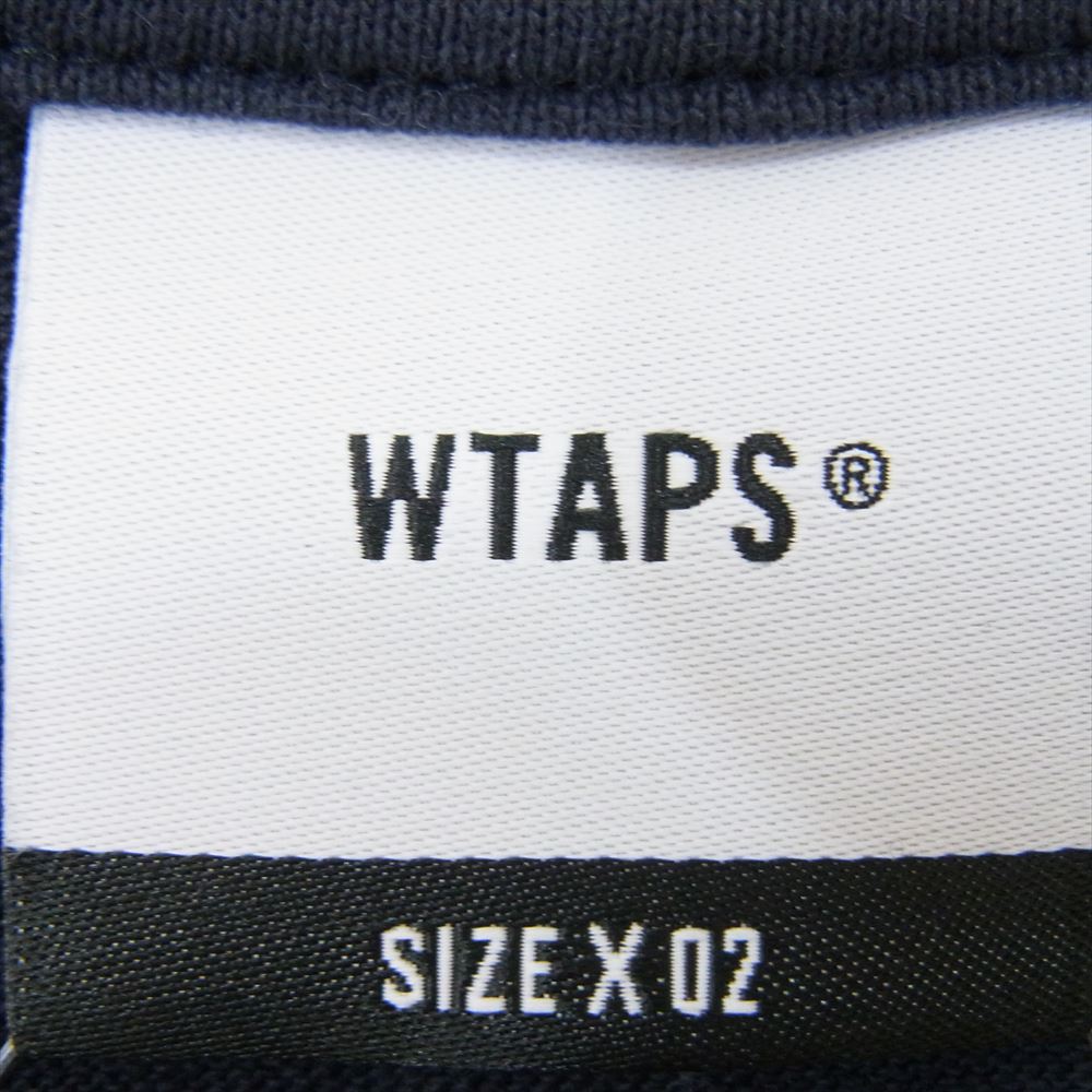 WTAPS ダブルタップス 22AW  222PCDT-ST04S URBAN TRANSITION TEE Tシャツ 半袖 カットソー ネイビー系 X02 【中古】