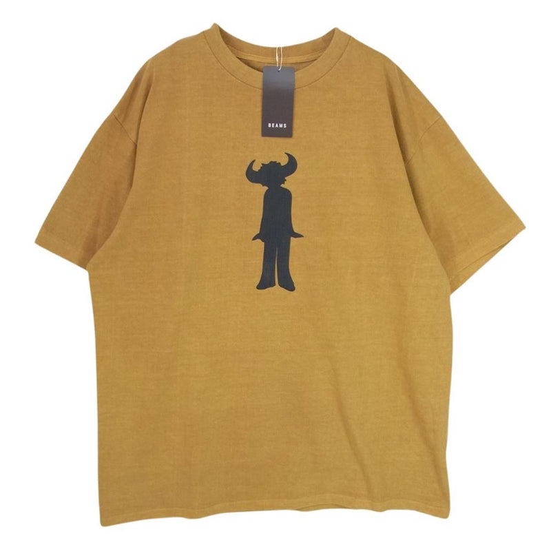 インソニアプロジェクト IP-JQ-002 × JAMIROQUAI ジャミロクワイ プリント 半袖 Tシャツ イエロー系 3【美品】【中古】