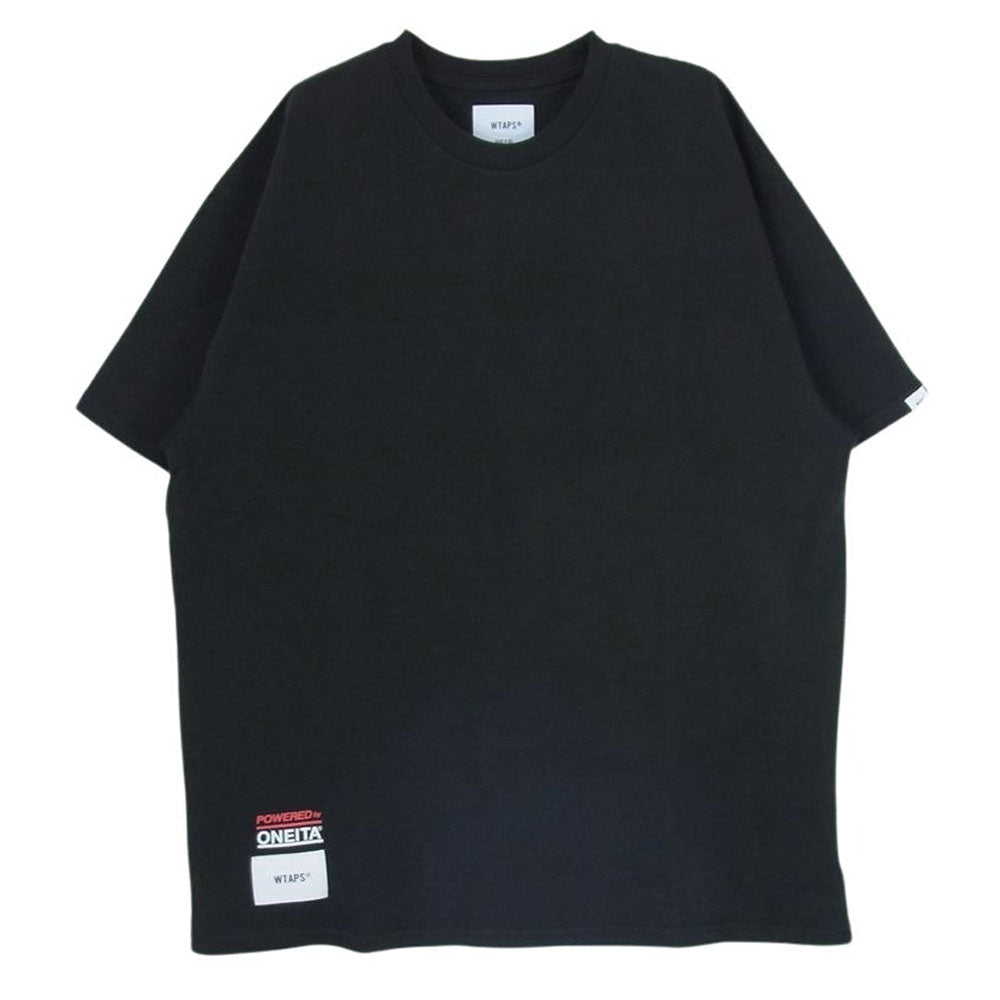 WTAPS ダブルタップス 22AW 22217OND-CSM01 ONEITA POWER T SS パワー ショートスリーブ オニータ 半袖 Ｔシャツ  カットソー ブラック ブラック系 X03 【中古】