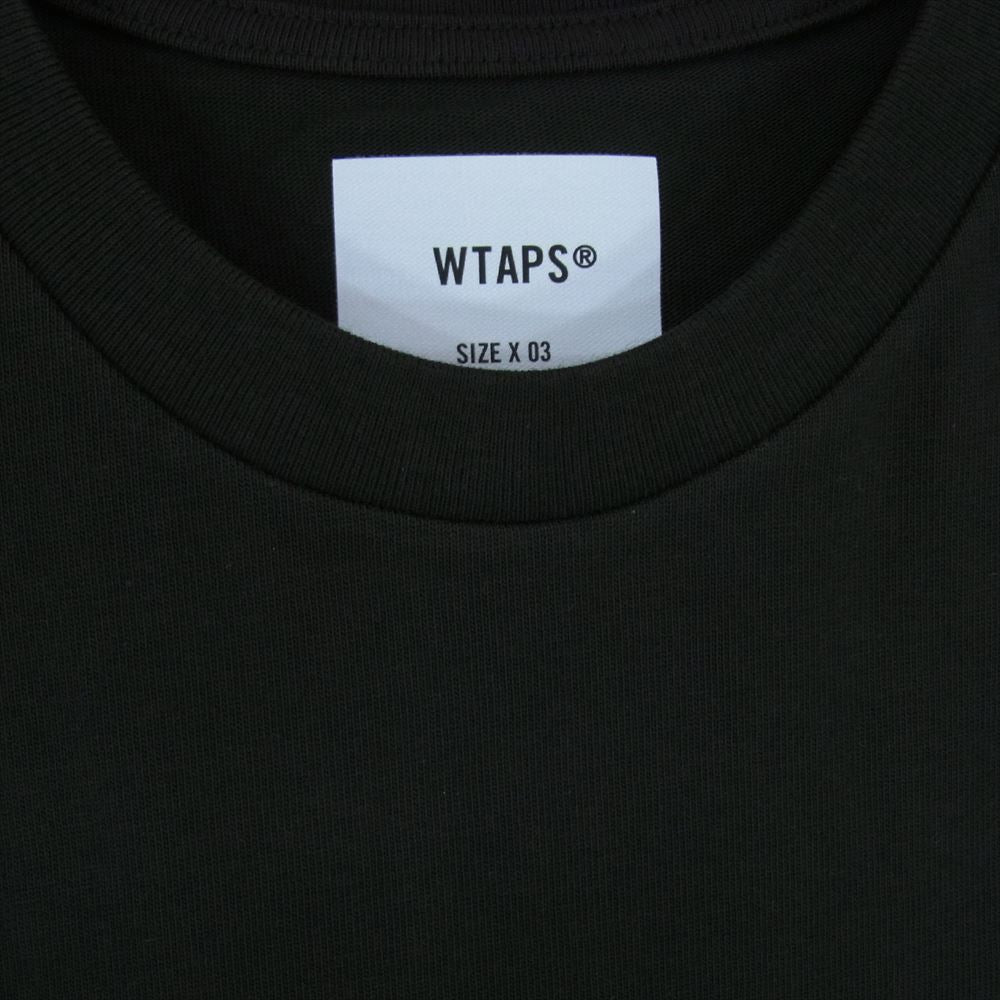 WTAPS ダブルタップス 22AW 22217OND-CSM01 ONEITA POWER T SS パワー ショートスリーブ オニータ 半袖 Ｔシャツ  カットソー ブラック ブラック系 X03 【中古】