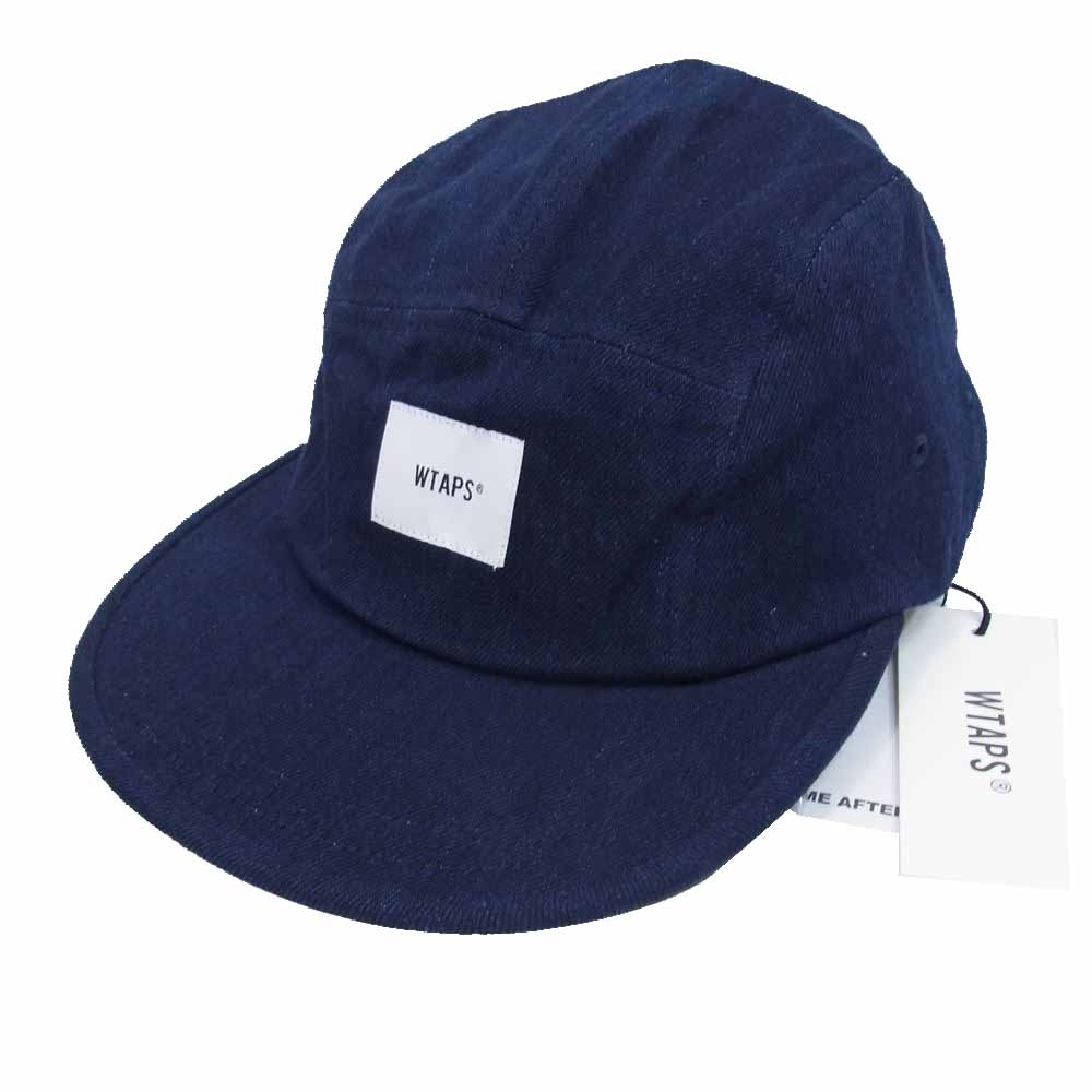 WTAPS ダブルタップス 23SS 231HCDT-HT06 T-5 02 Cap Cotton Denim キャップ 帽子 ネイビー系 X00 【美品】【中古】