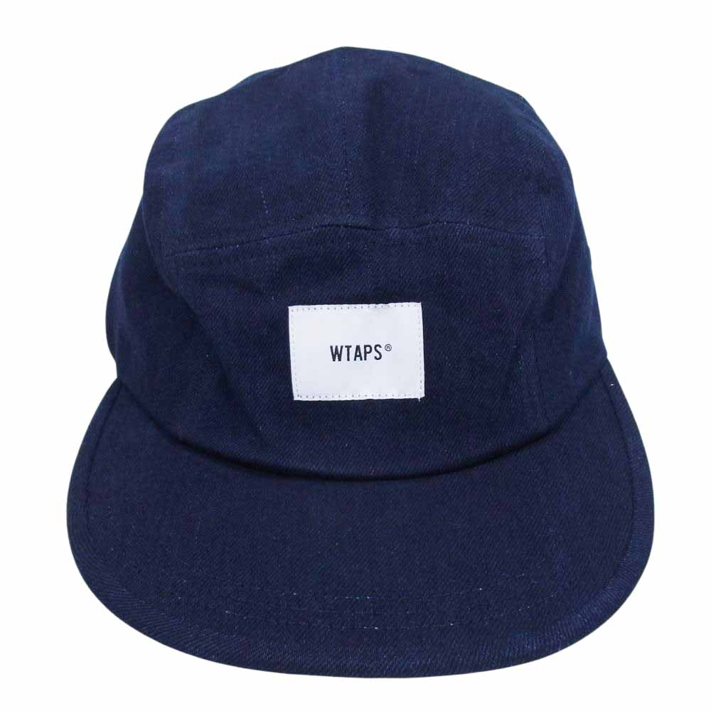 WTAPS ダブルタップス 23SS 231HCDT-HT06 T-5 02 Cap Cotton Denim キャップ 帽子 ネイビー系 X00 【美品】【中古】