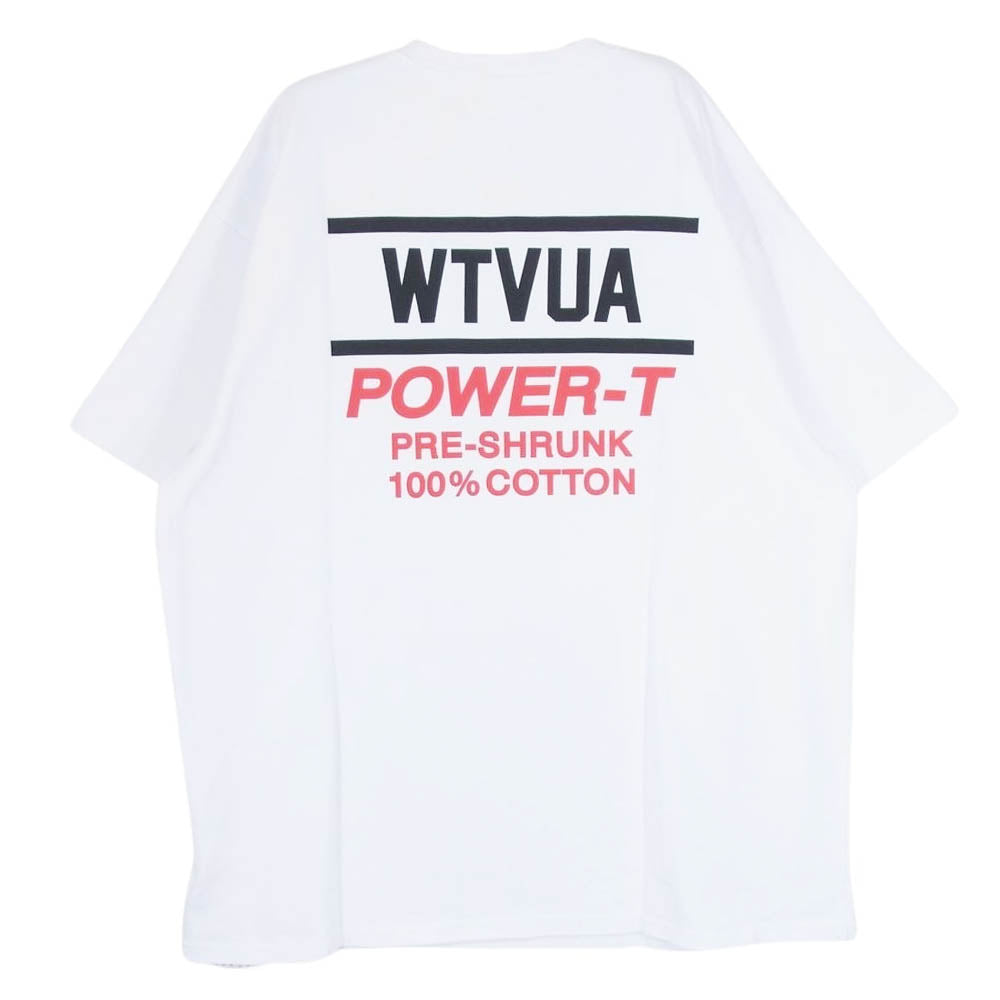 WTAPS ダブルタップス 22AW 22217OND-CSM01 ONEITA POWER T SS パワー ショートスリーブ オニータ 半袖 Ｔシャツ  カットソー ホワイト ホワイト系 X03 【美品】【中古】